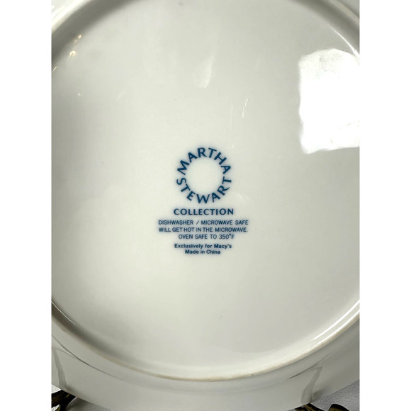 Martha Stewart Stockholm Collection Dinner Plate-11.25" - Picture 6 of 6